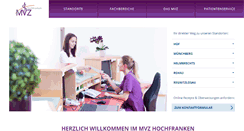 Desktop Screenshot of mvz-hochfranken.de